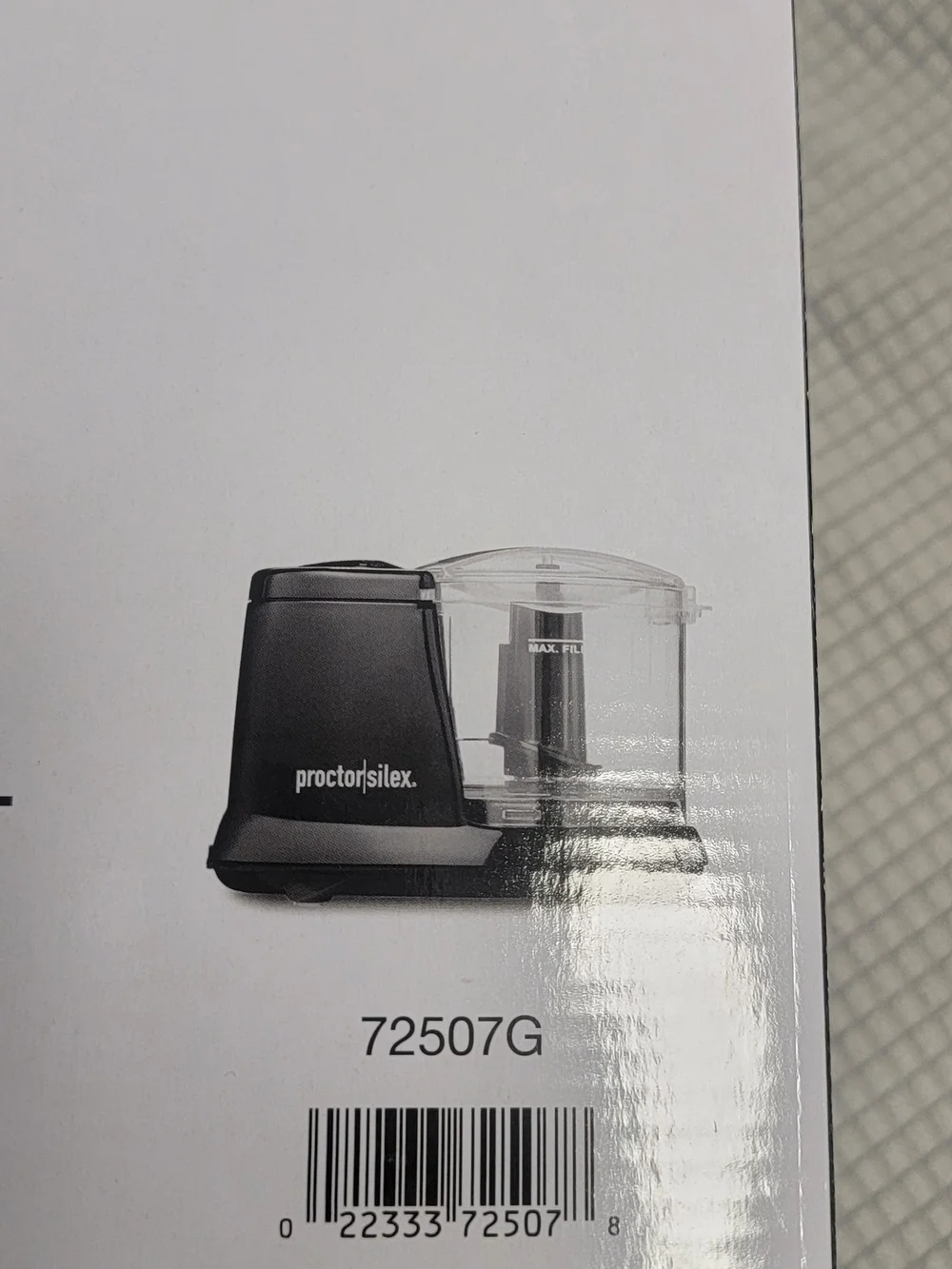 Proctor Silex Compact Food Chopper - Black